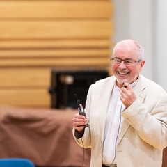 Ian Cross at farewell seminar